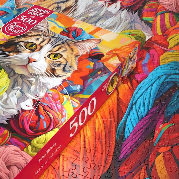 Puzzle 500 CherryPazzi Feline Whimsy 20098