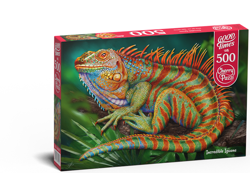 Puzzle 500 CherryPazzi Incredible Iguana 20128