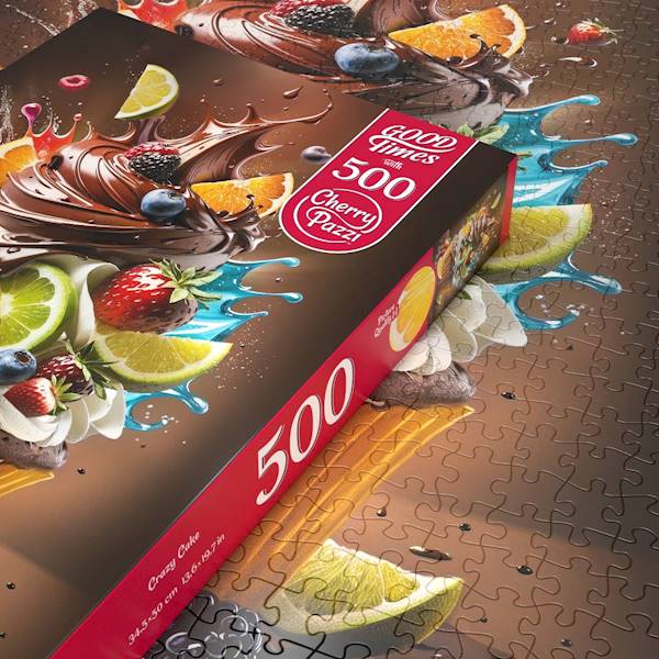 Puzzle 500 CherryPazzi Crazy Cake 20142