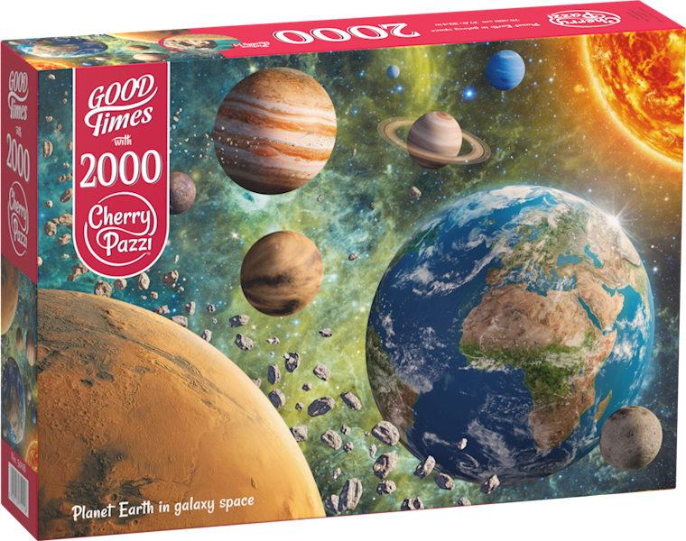 Puzzle 2000 CherryPazzi Planet Earth in Galaxy 501