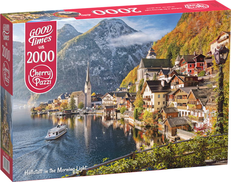 Puzzle 2000 CherryPazzi Hallstatt in the Morning L