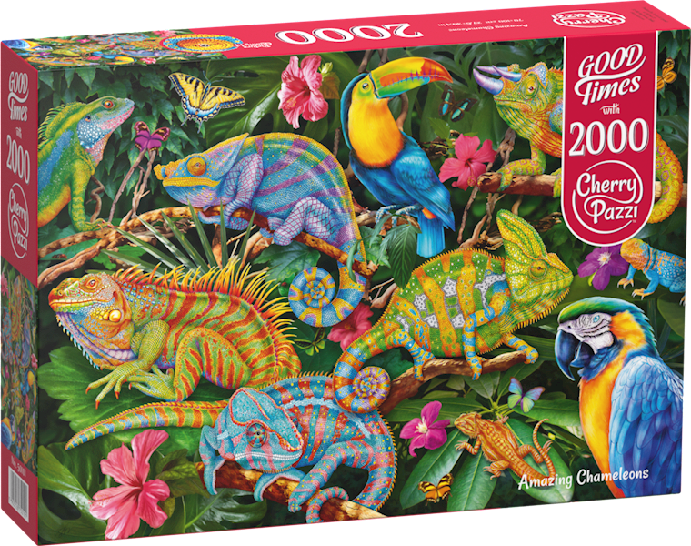 Puzzle 2000 CherryPazzi Amazing Chameleons 50101