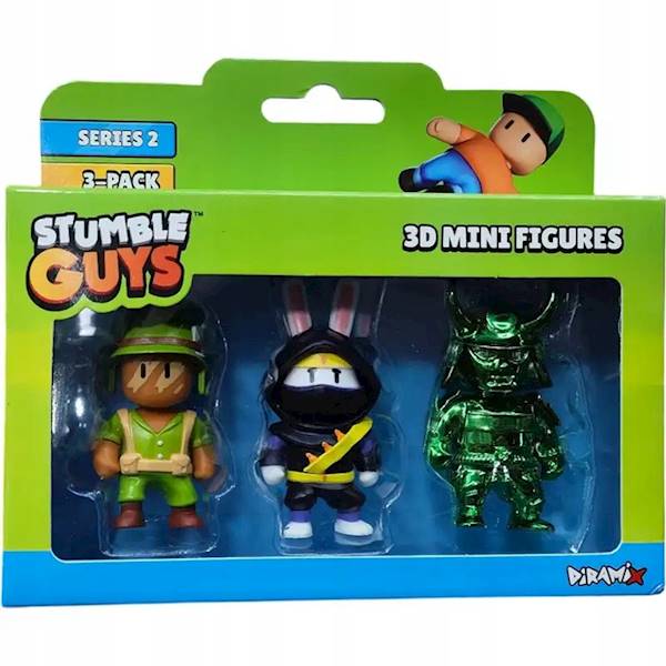 Zestaw z trzema figurkami Stumble Guys, Panini