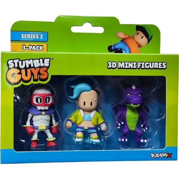 Zestaw z trzema figurkami Stumble Guys, Panini