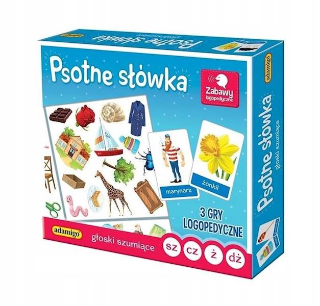 Psotne słówka - głoski szumiące 7295