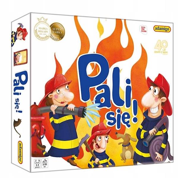 PALI SIĘ - GRA PLANSZOWA 7745