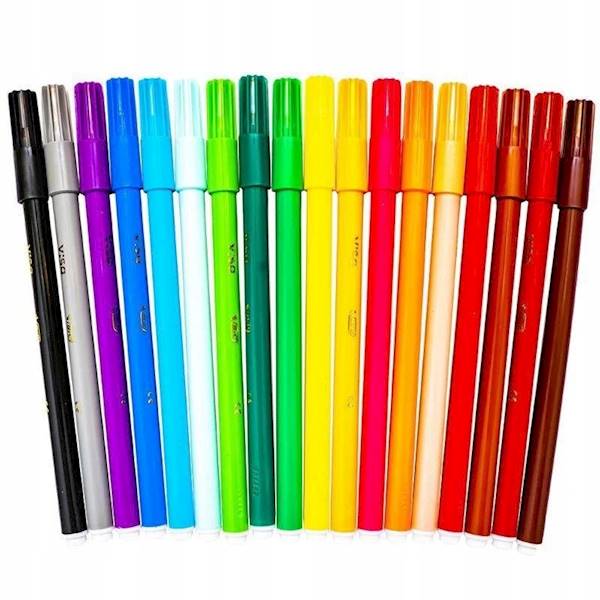 FLAMASTRY BIC KIDS VISA 18KOL 2765