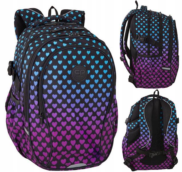 PLECAK MŁODZIEŻOWY COOLPACK FACTOR DARK MARSHMALLO