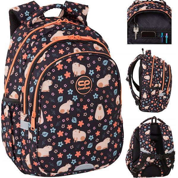 F029937 COOLPACK JERRY PLECAK MŁODZIEŻOWY CAPYBARA