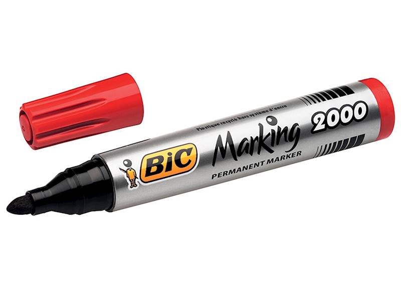 MARKER PERM. 2000 ECO OKR KOŃC  CZERWONY