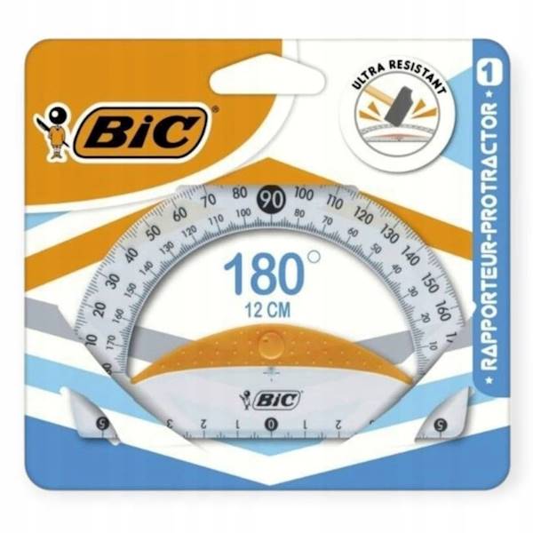 Kątomierz 12 cm Protractor, BiC