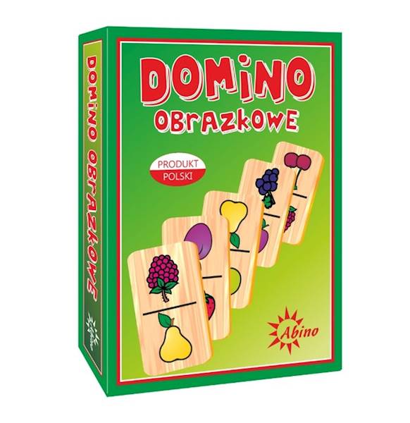 DOMINO OBRAZKOWE OWOCE 2182