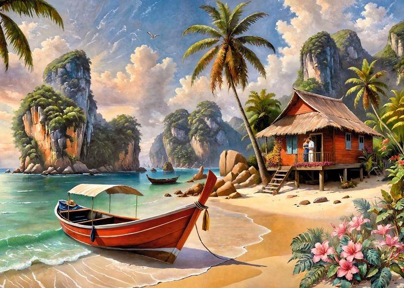 Puzzle 1000 CherryPazzi Thai Paradise 31018