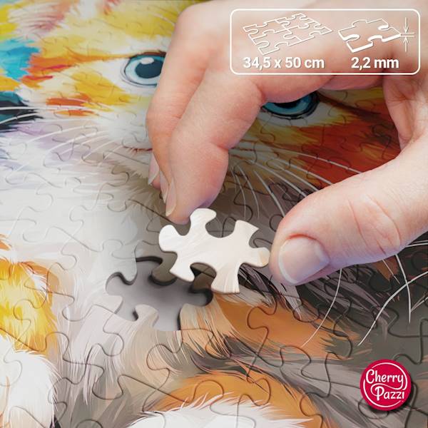 Puzzle 500 CherryPazzi Three Little Hearts 20425