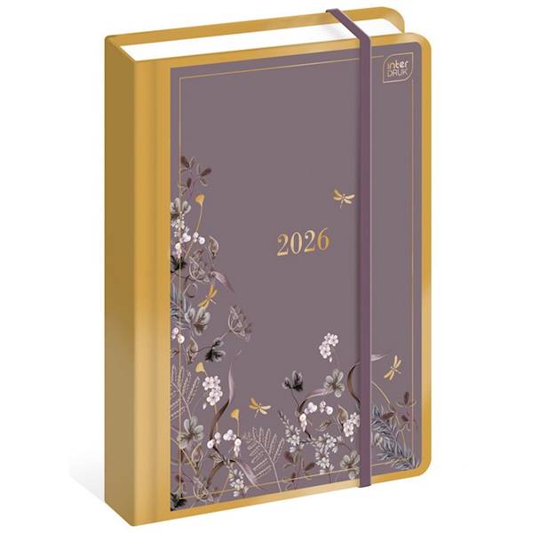 KALENDARZ KSIĄŻKOWY A5 384 METAL SATIN 26