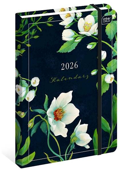 Kalendarz książ.A5 192 Mat+UV Fiori   26