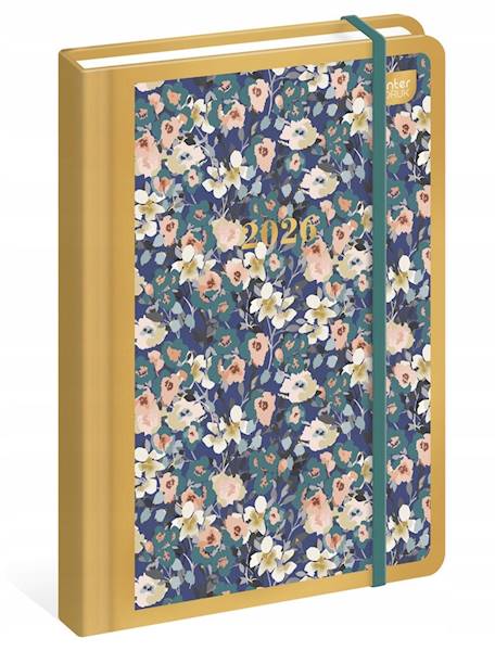 N-Kalendarz książkowy .B6 192 Metal.Meadow