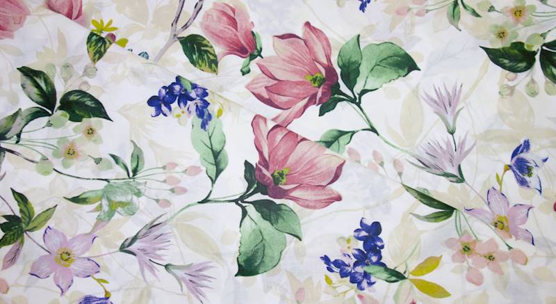 KOLOROWE KWIATY szer.220cm