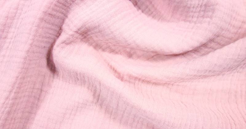 MUŚLIN róż pudrowy