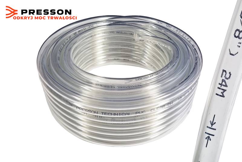 Wąż igielitowy PVC DN 12x1,5 PRESSON (IG12)