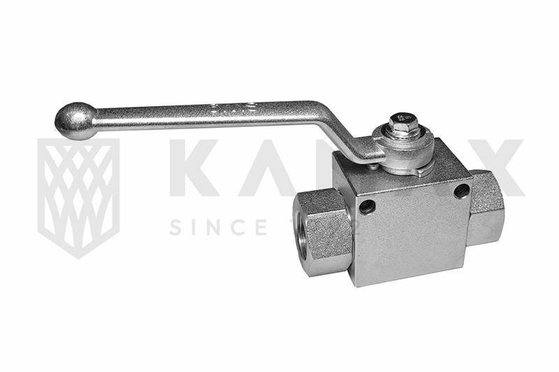 Zawór hydrauliczny kulowy 2-drogowy 1” BSP