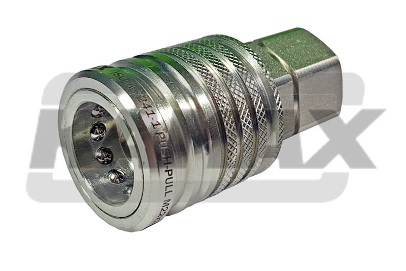 Gniazdo szybkozłacza ISO-A PUSH-PULL Gw.Wewnętrzny