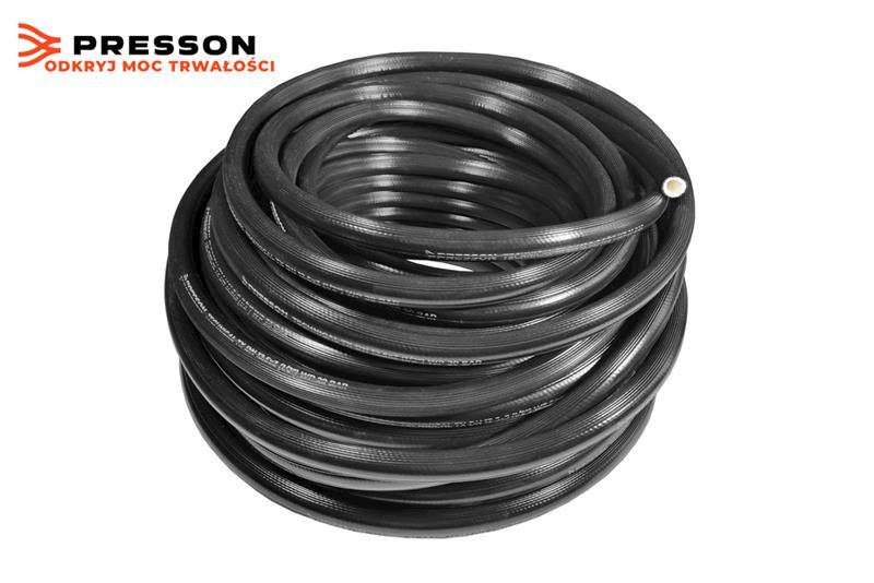 Wąż techniczny PVC DN12,5x3 PRESSON CZARNY