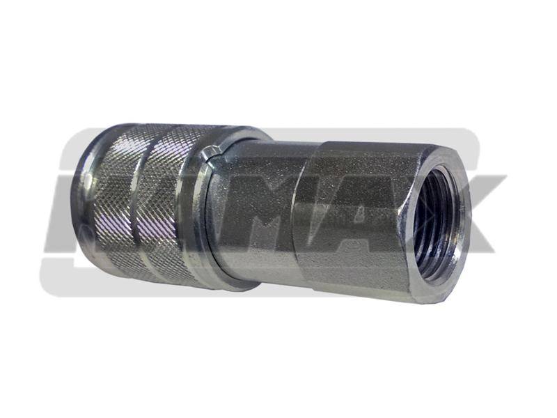 Gniazdo szybkozłącza ISO-F Suchoodcin G3/4”-DN1/2"