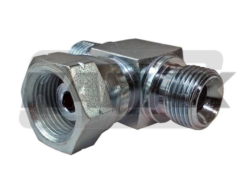 Trójnik hydrauliczny BAB 3/8" BSP