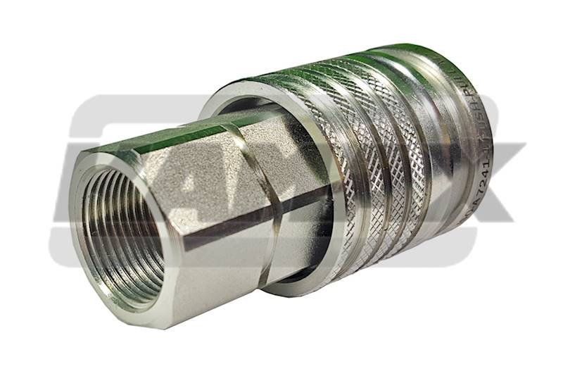 Gniazdo szybkozł. ISO-A  M18x1,5 Gw. Wewnętrzny