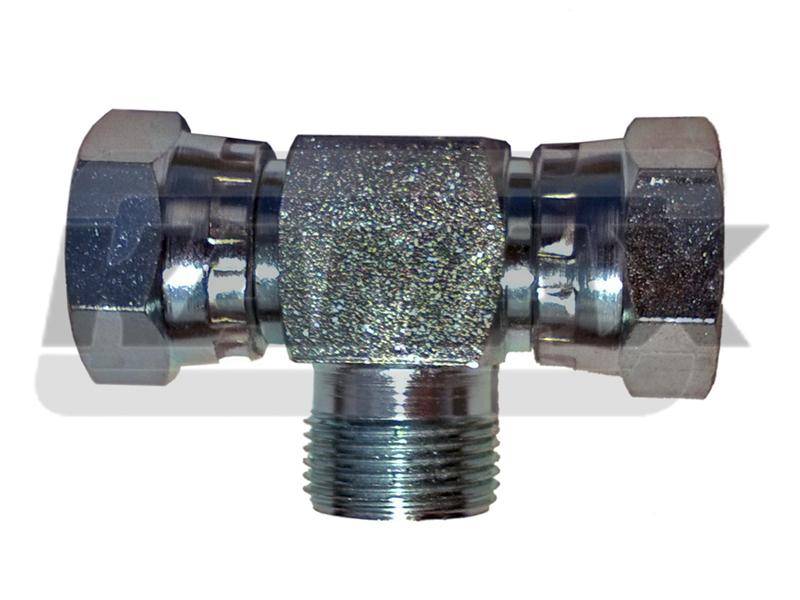 Trójnik hydrauliczny ABA metryczny