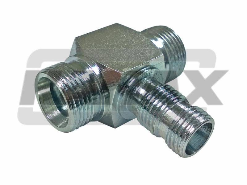 Trójnik BBB 3/8"-3/8"-3/8" BSP NIESYMETRYCZNY