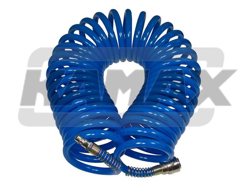 Wąż spiralny poliuretanowy do powietrza 8x12-10mb