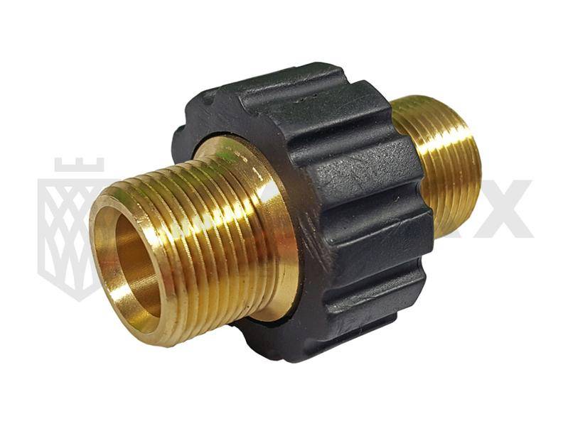 Złączka węża KARCHER M22x1,5-M22x1,5 Mosiądz