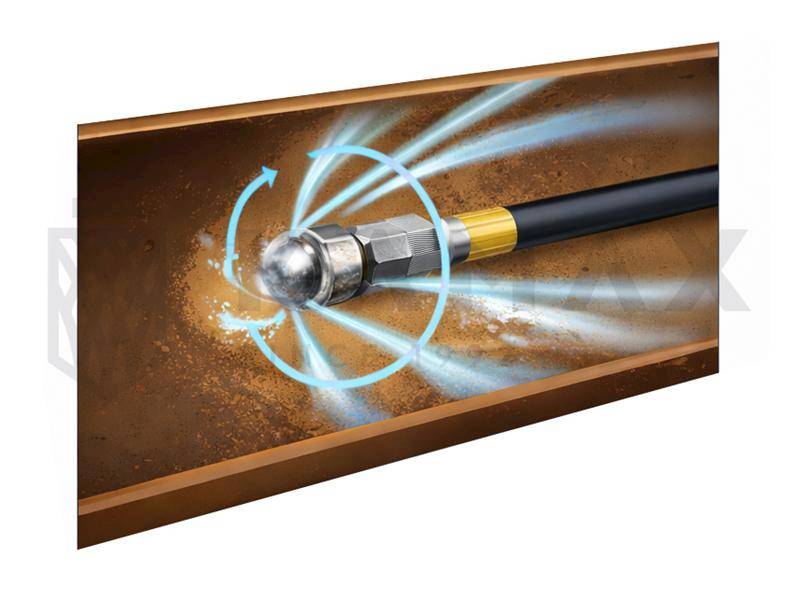 Dysza obrotowa do kanalizacji 1/8" 035