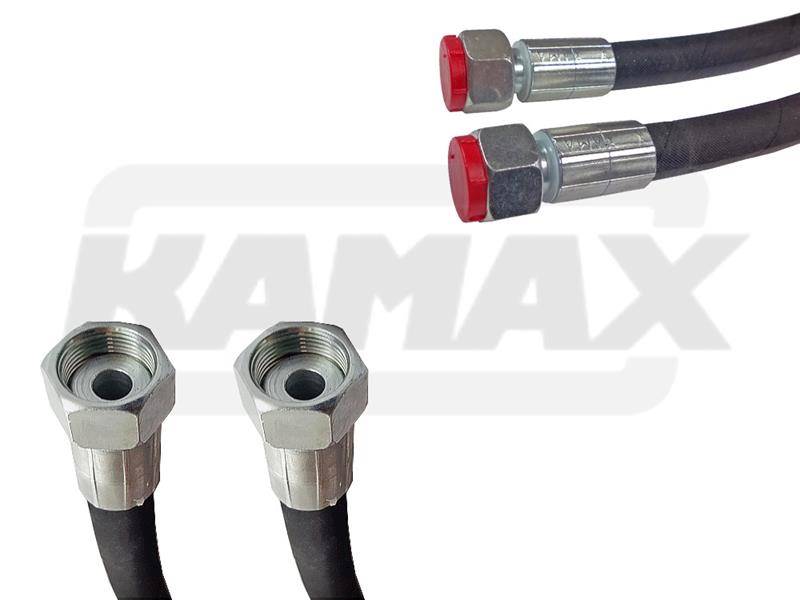 Przewód hydr. AA13x600/1 (M22x1,5) 2PL 160 bar  