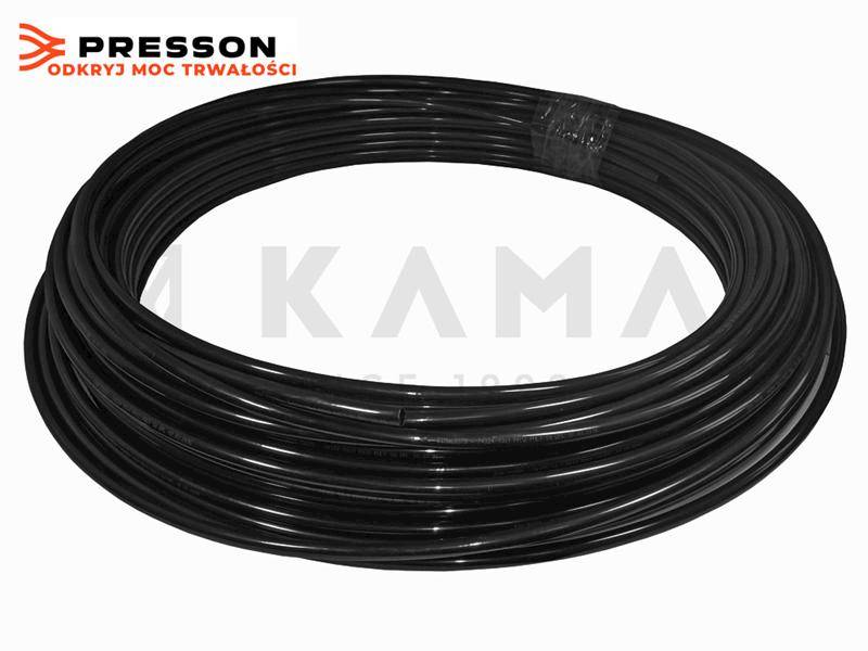 Wąż TEKALAN PA fi 12x1,5 PRESSON CZARNY