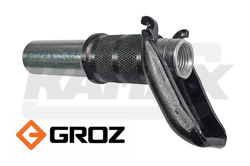 Końcówka smarownicy z dźwignią GROZ HC-23