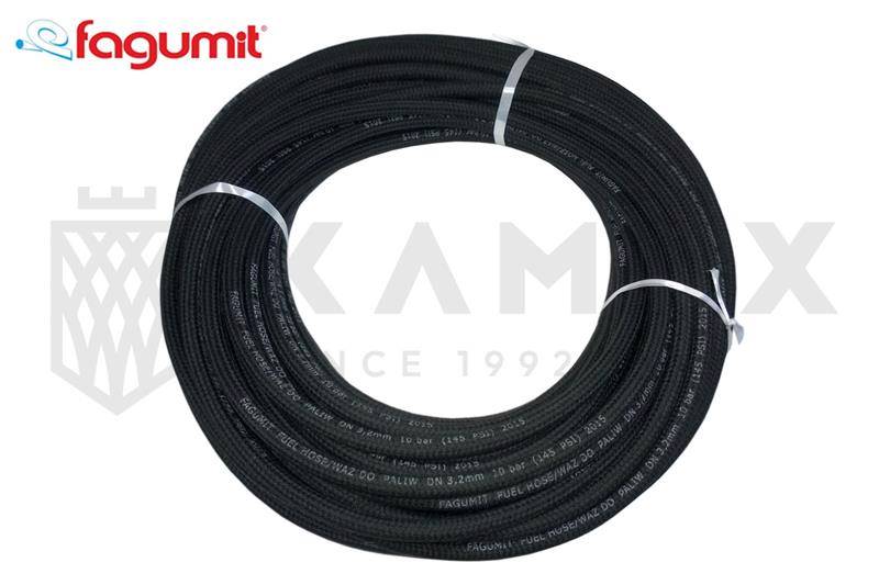 Wąż do paliwa i olejów DN10 osł. bawełna FAGUMIT