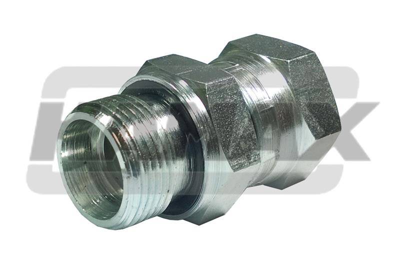 Złączka AB metryczna M22x1.5 - M22x1.5 *A-PŁASKA*