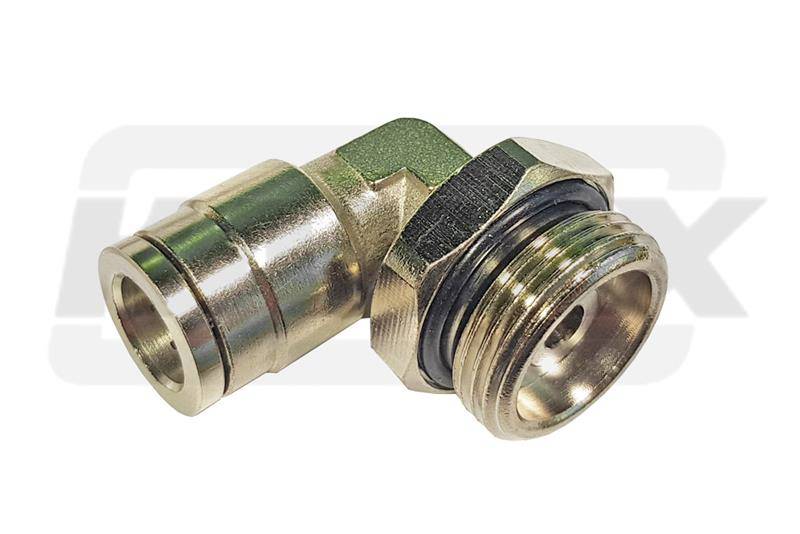 Szybkozłącze Tekalana metal kolanko fi 12-M16x1,5