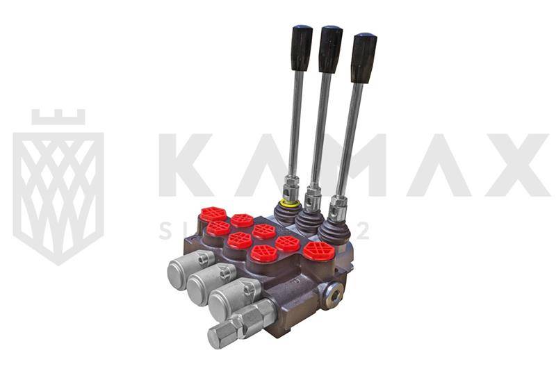 Rozdzielacz monobl. P40 3-sekc. + 1-ZATRZASK
