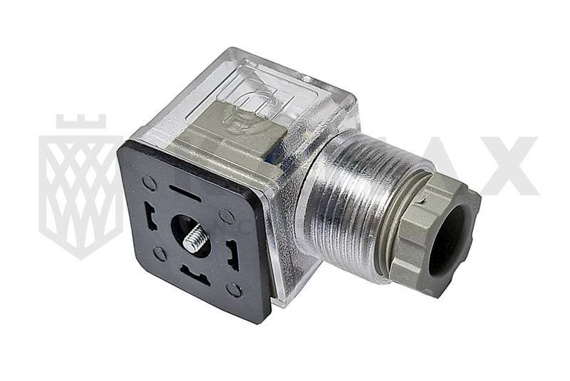 Wtyczka cewki "LED" elektrozaworu hydraulicznego