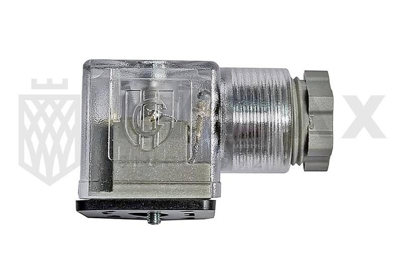 Wtyczka cewki "LED" elektrozaworu hydraulicznego