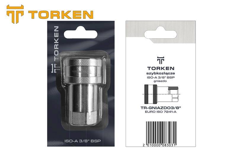 Gniazdo TORKEN ISO-A 3/8" BSP