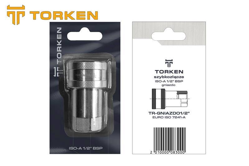 Gniazdo TORKEN ISO-A 1/2" BSP