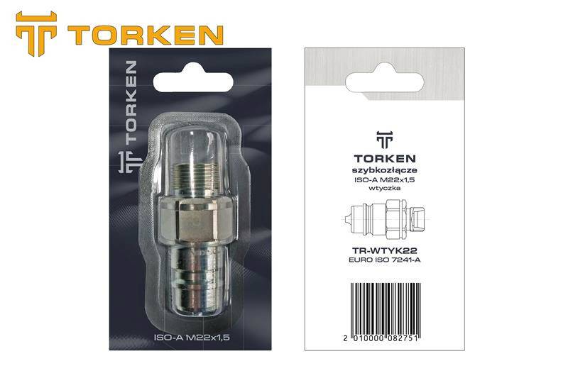 Wtyczka TORKEN ISO-A M22x1,5