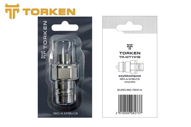 Wtyczka TORKEN ISO-A M18x1,5