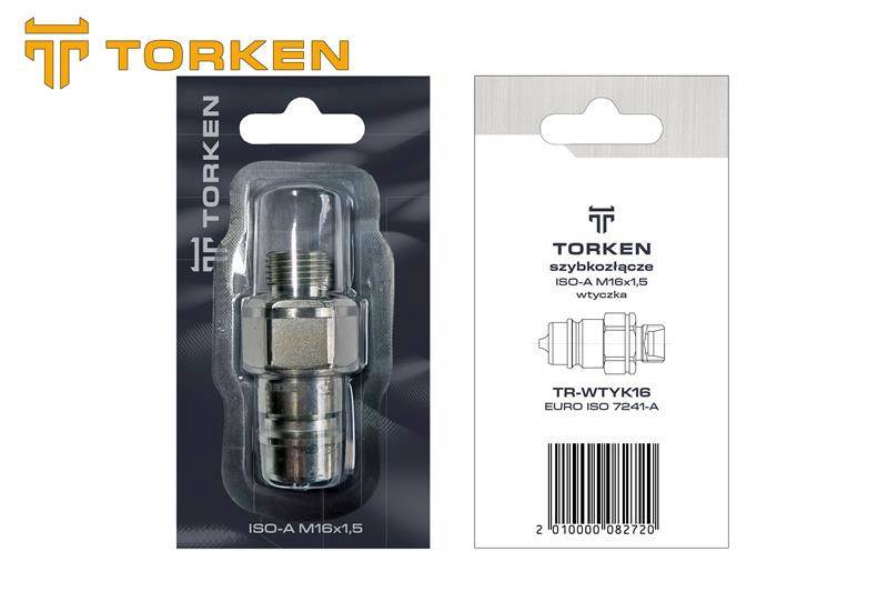 TORKEN wtyk ISO-A metryczny