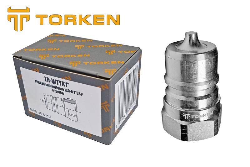 Wtyczka TORKEN ISO-A 1" BSP
